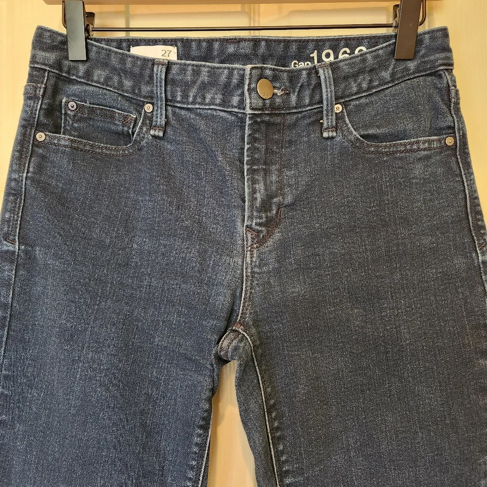 GAP‎ 1969 Real Straight Leg Jeans Dark Wash Size 27